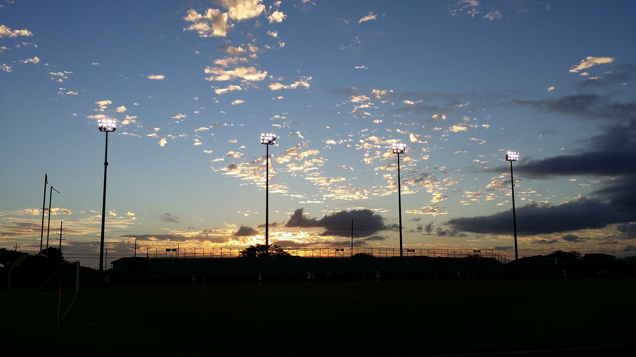 sunset dawn evening free photo