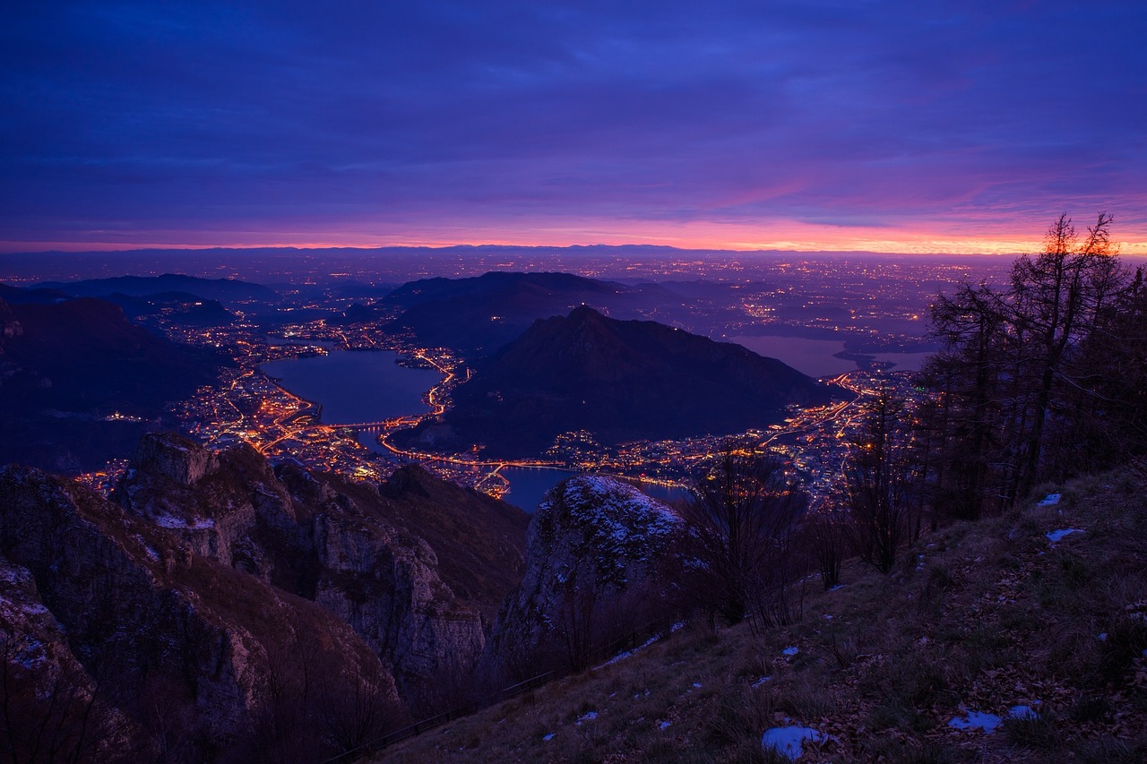 sunset sky dark free photo