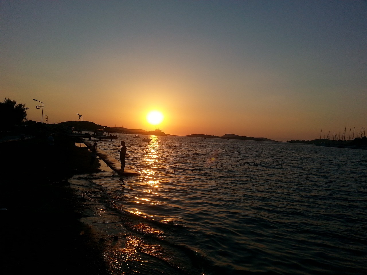 sunset ghosh marine free photo