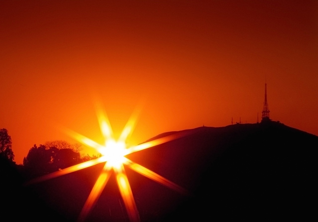 sunset peak jaraguá são paulo free photo