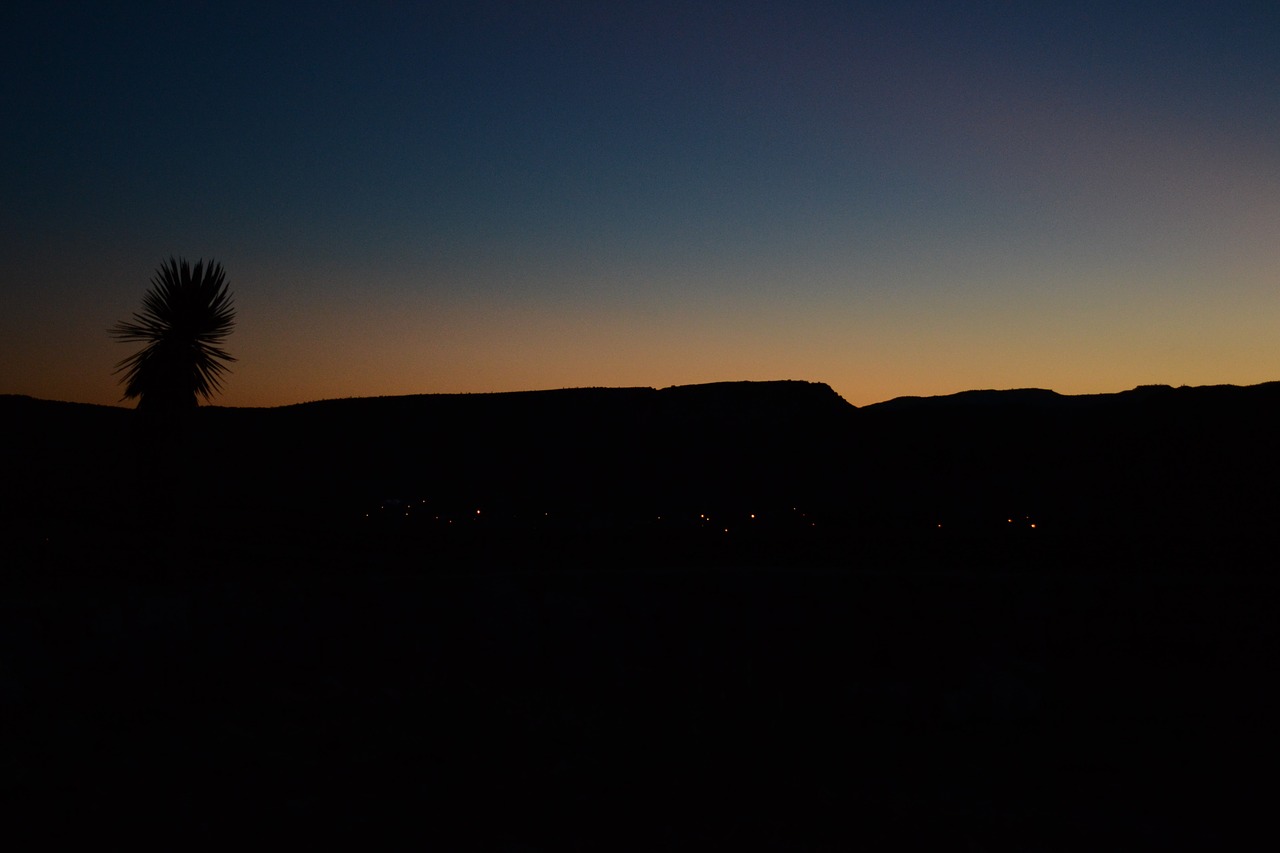 sunset desert casablanca free photo