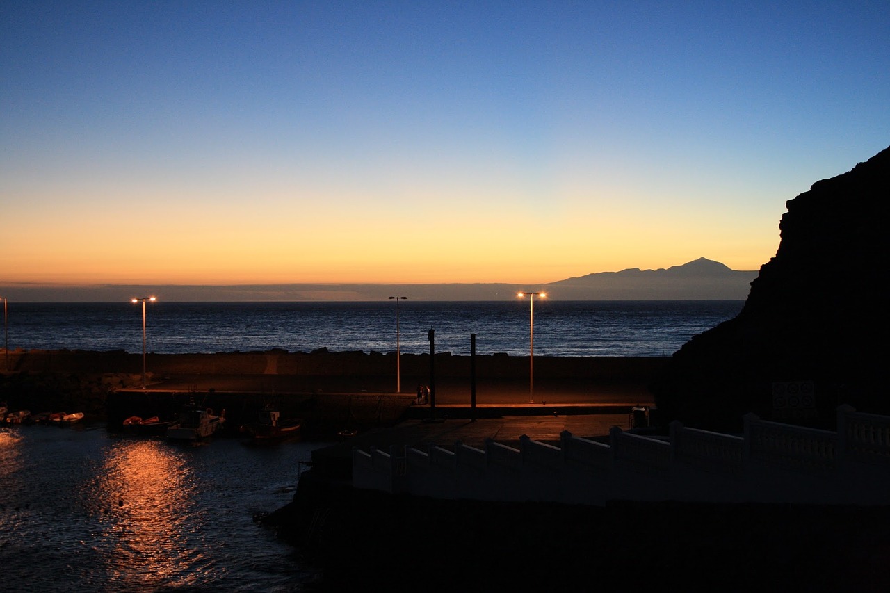 sunset landscape evening sun free photo