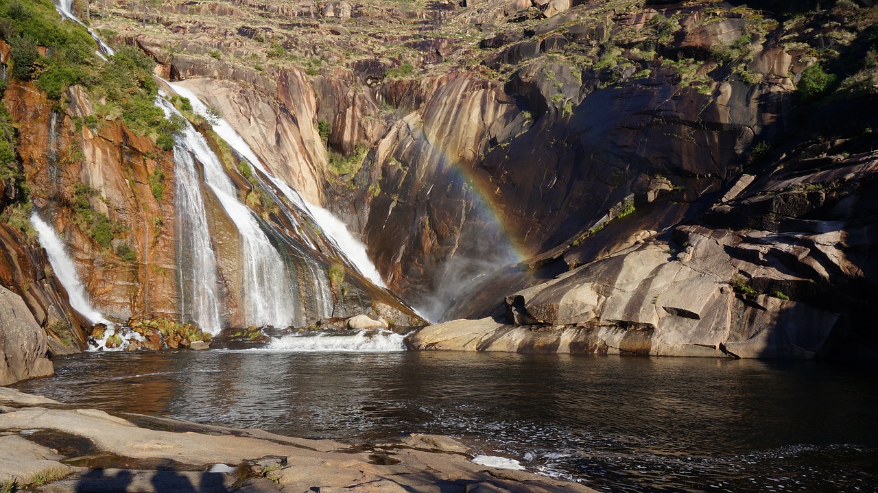 waterfall fervenza xallas fervenza do ézaro free photo