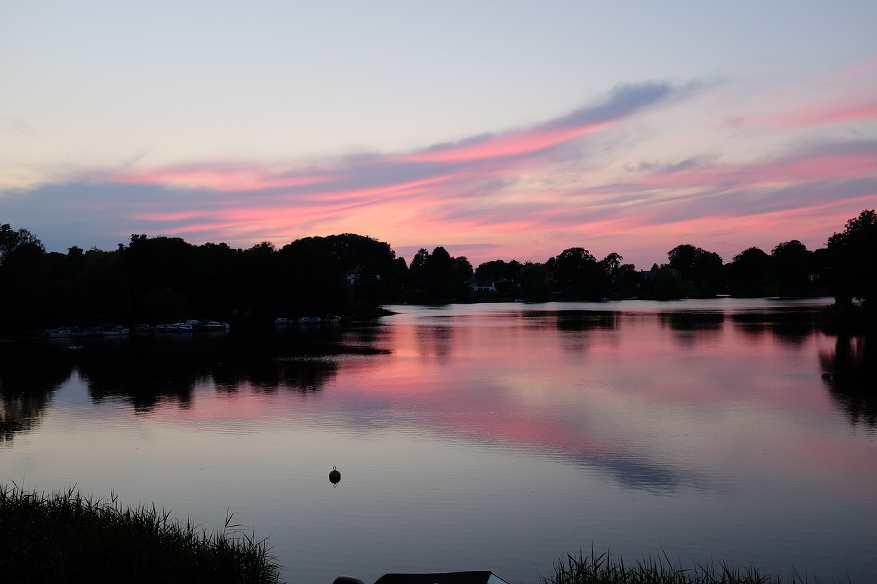 sunset cloud summer free photo