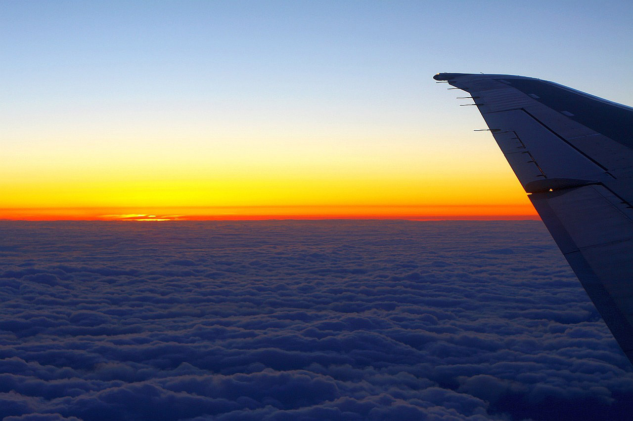 clouds sky scenery free photo