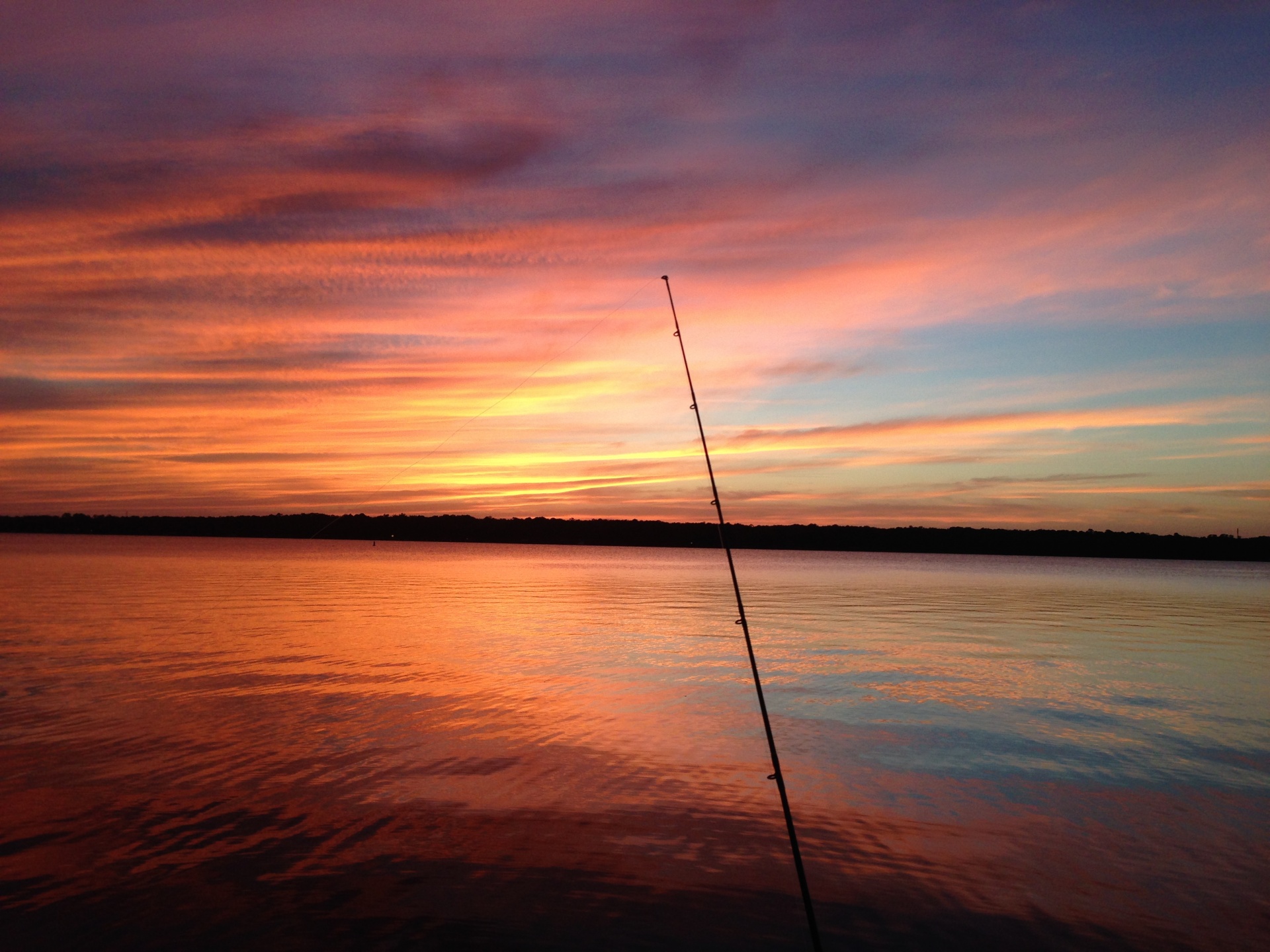 sunset fishing sunset fishing free photo