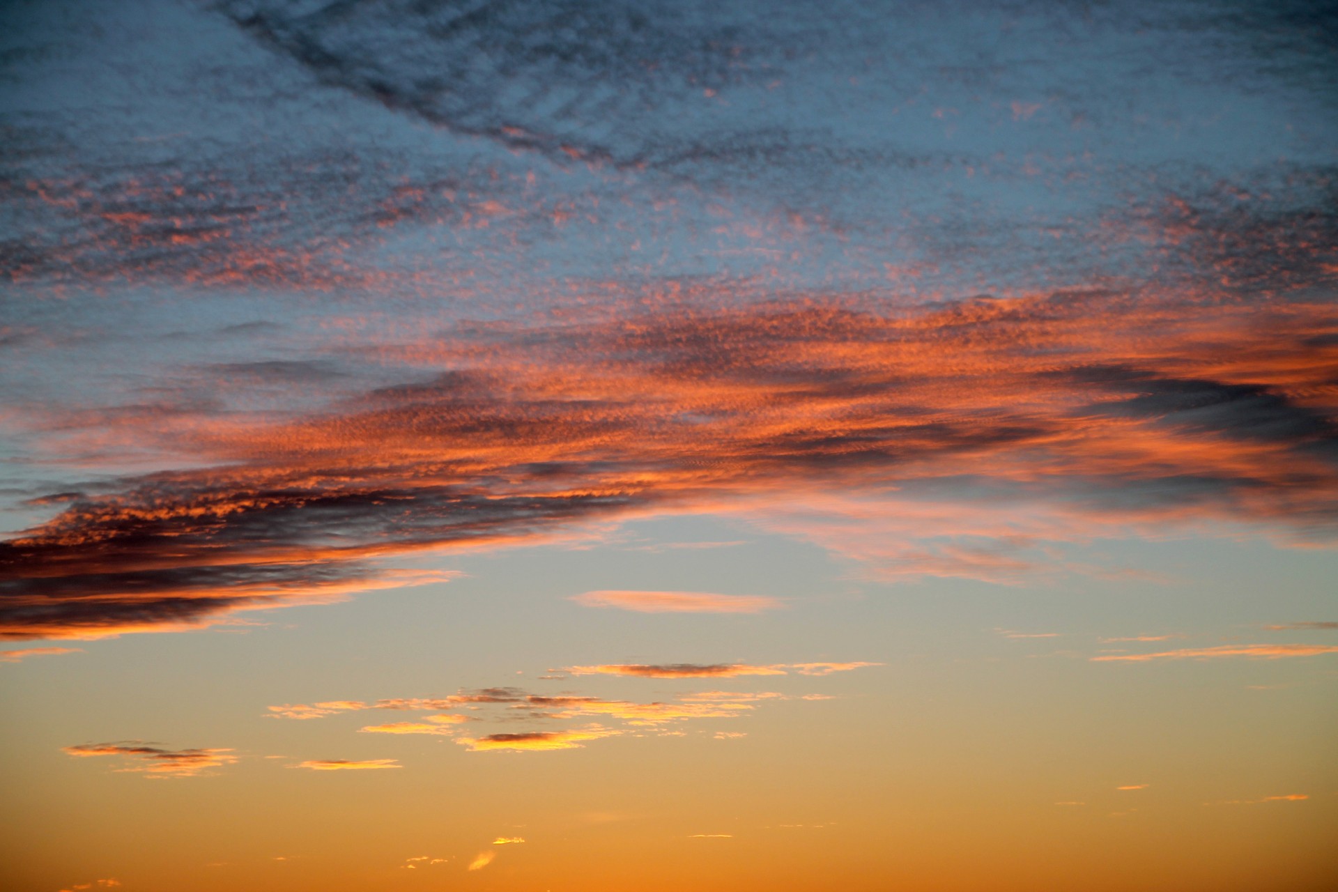 clouds sunset sun free photo