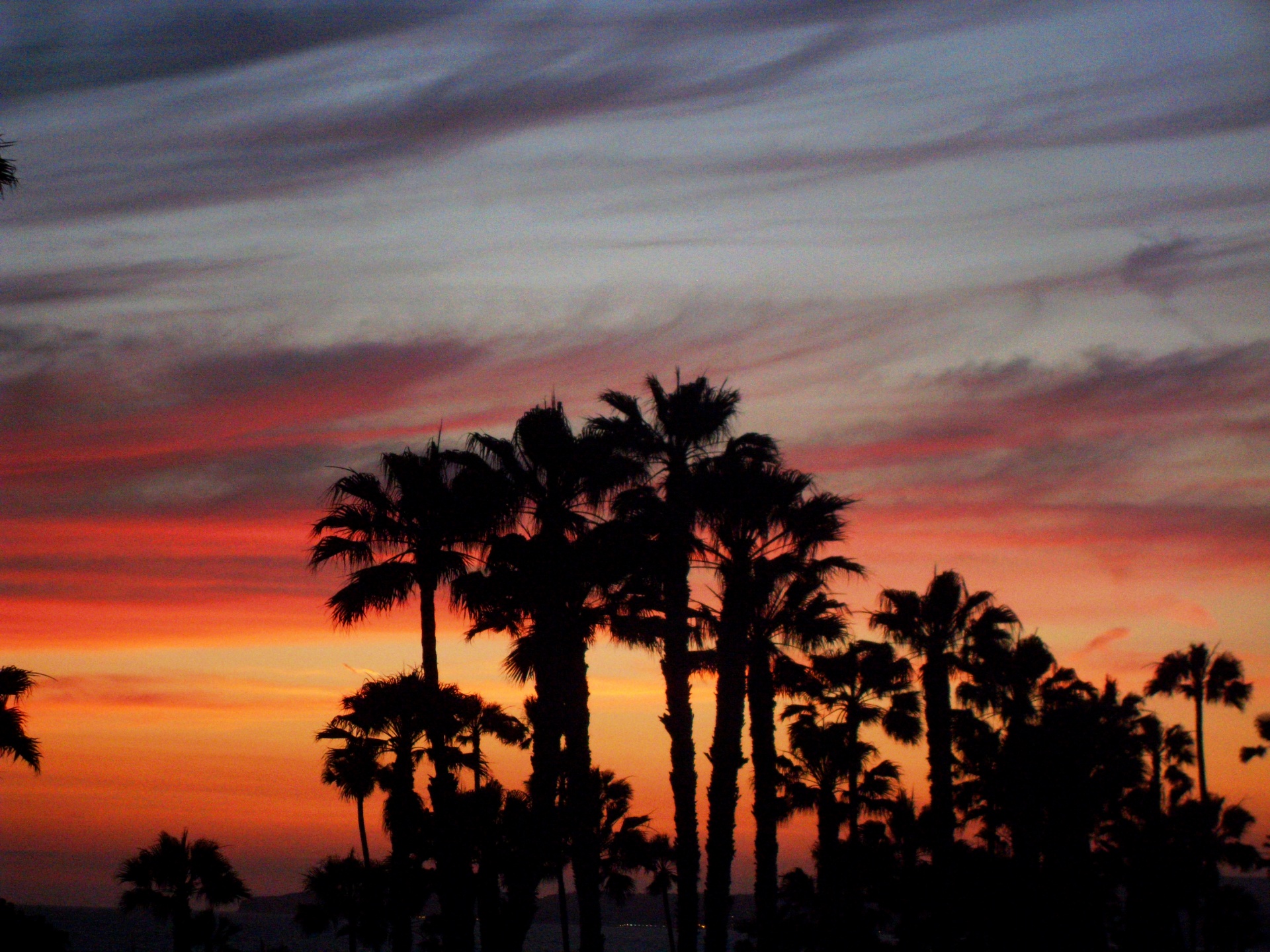 sunset san clemente ocean free photo