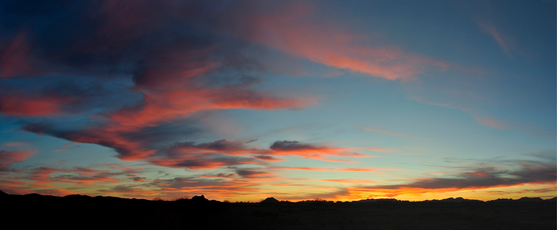 arizona sunset sky free photo