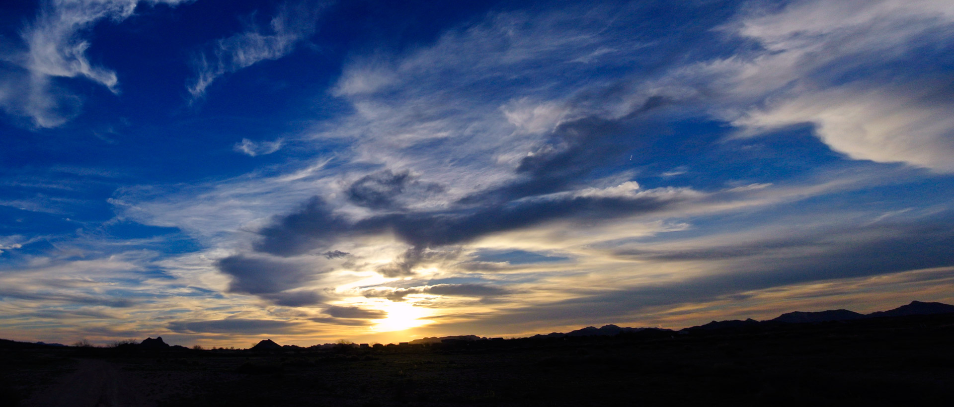 arizona sunset sky free photo