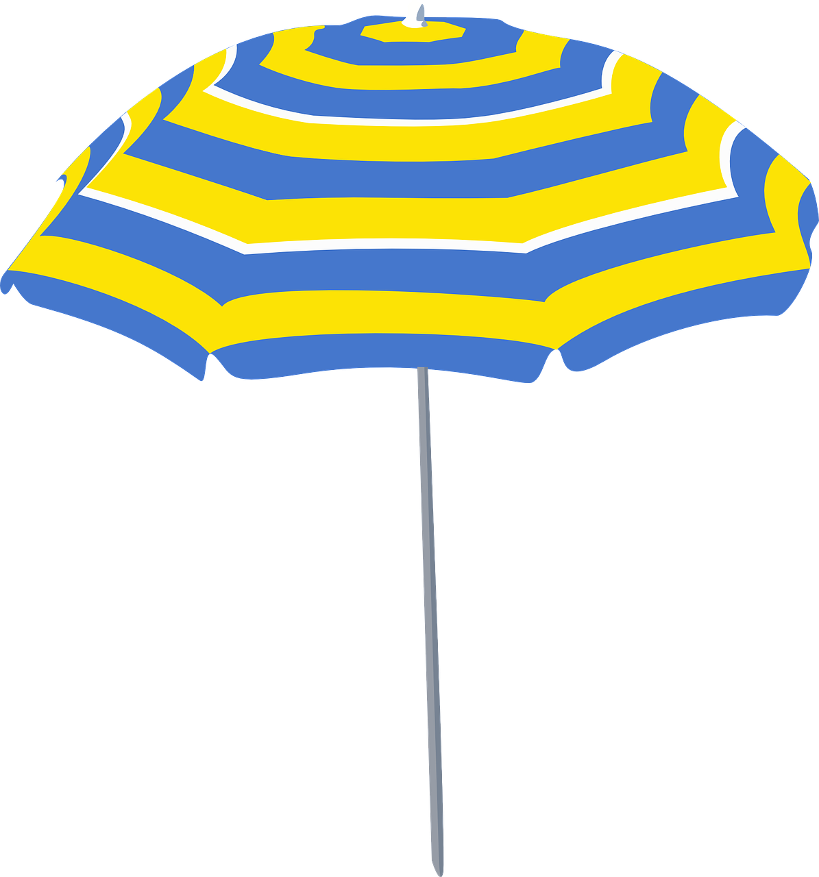 sunshade umbrella blue free photo