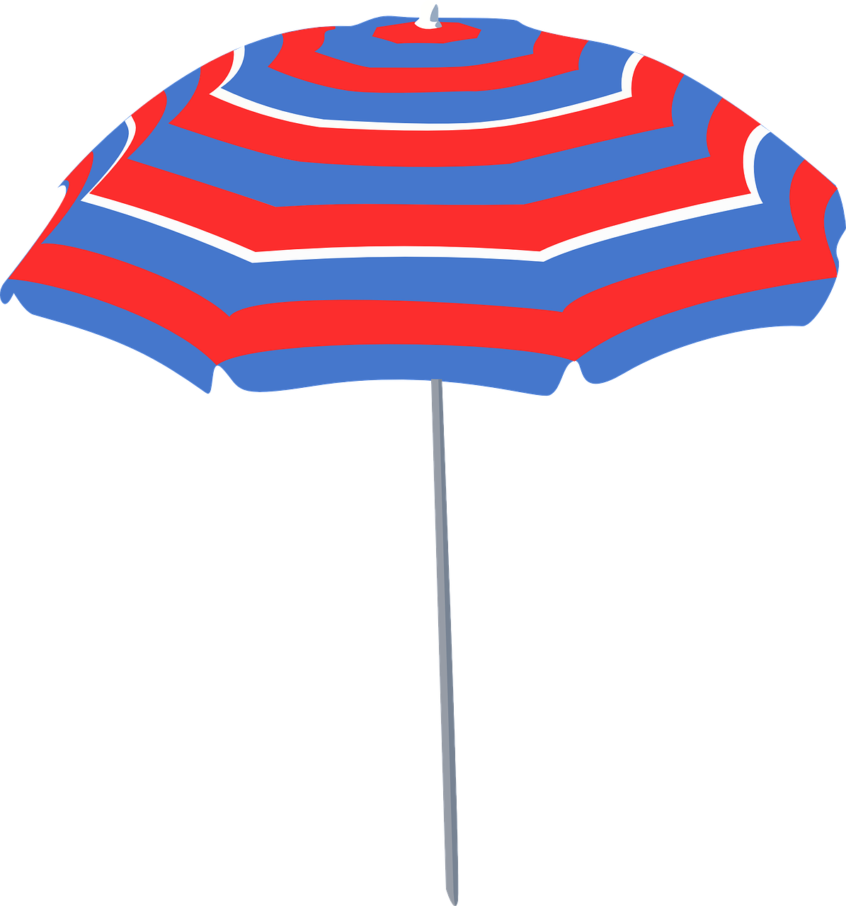 sunshade umbrella blue free photo