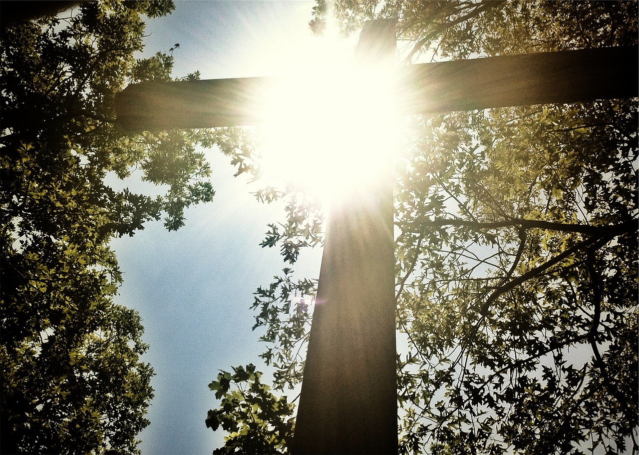 sunshine cross religion free photo