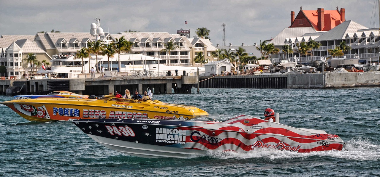 Edit free photo of Super boats,key west races,key west,super boat races