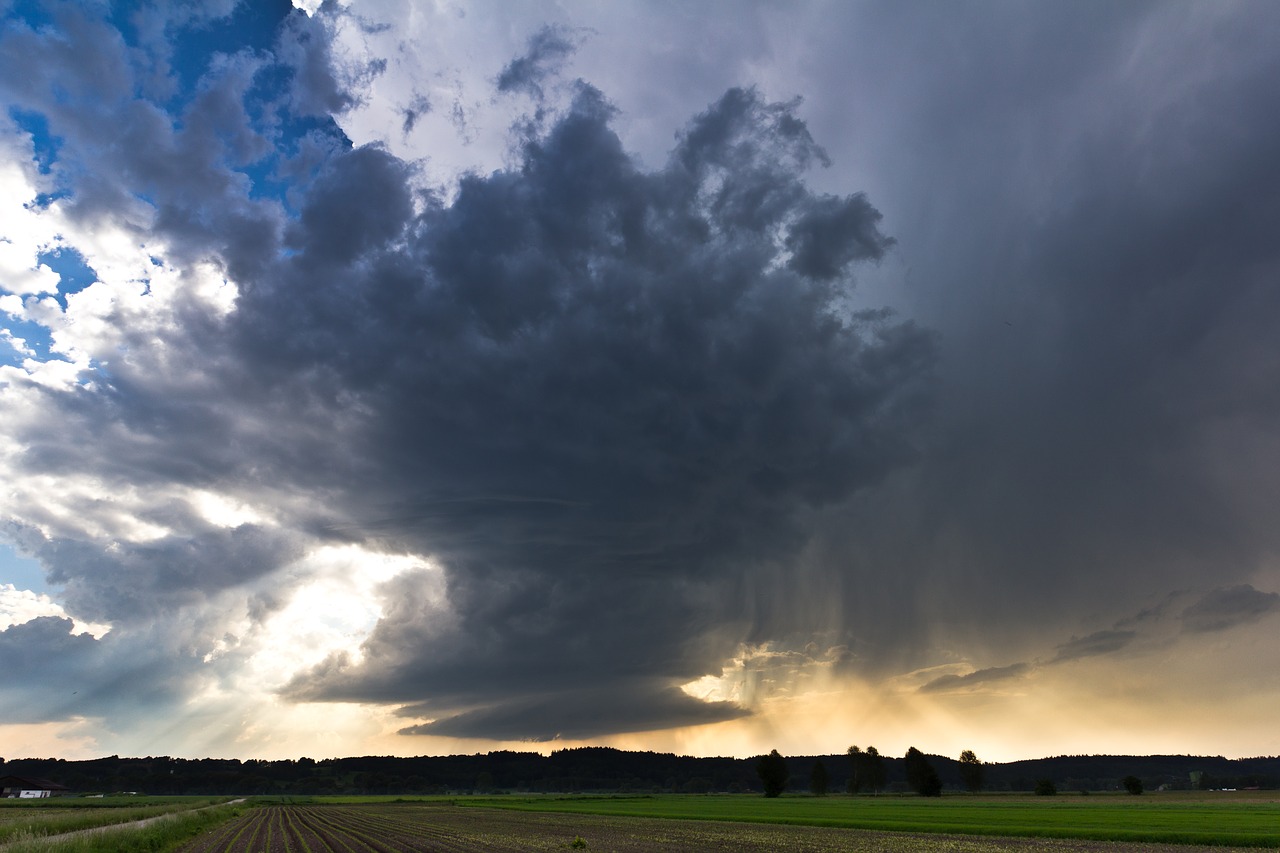 super cell lp-super cell thundercloud free photo