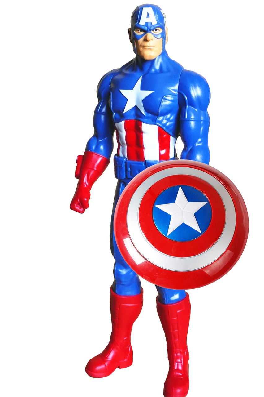 super hero captain america america free photo