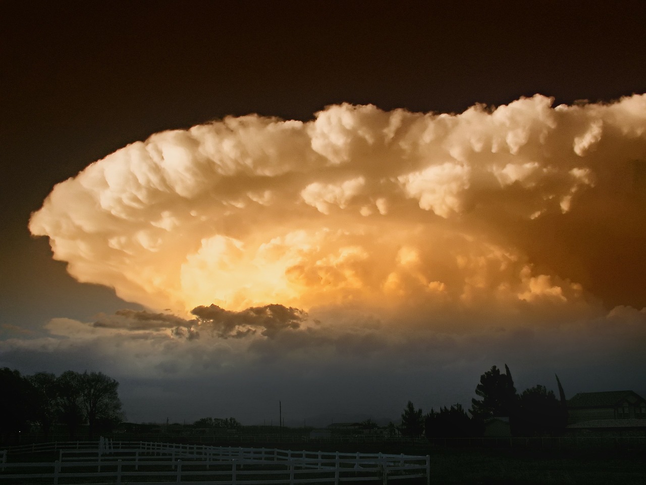 supercell chaparral new mexico free photo