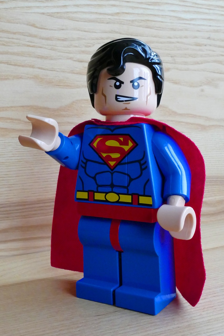 superman toy lego free photo