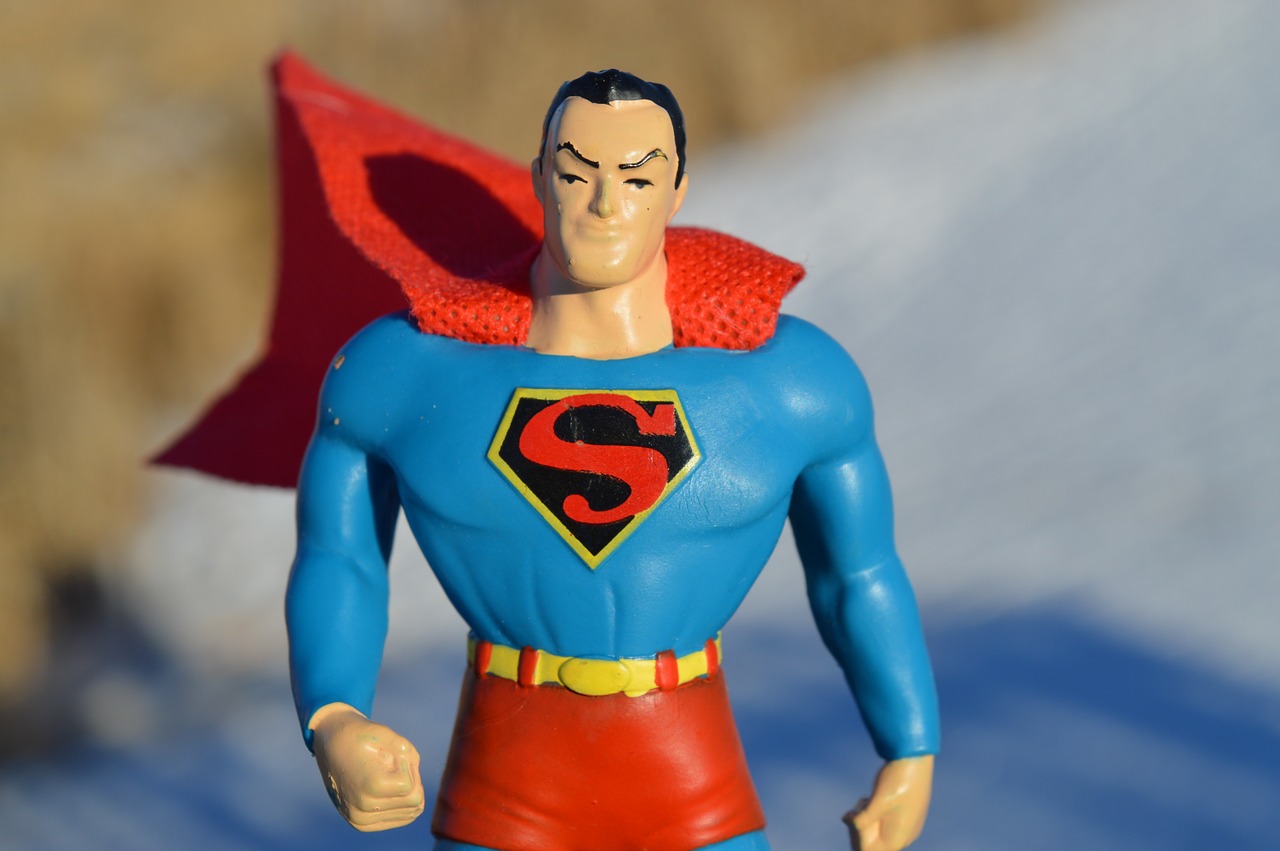 superman superhero hero free photo