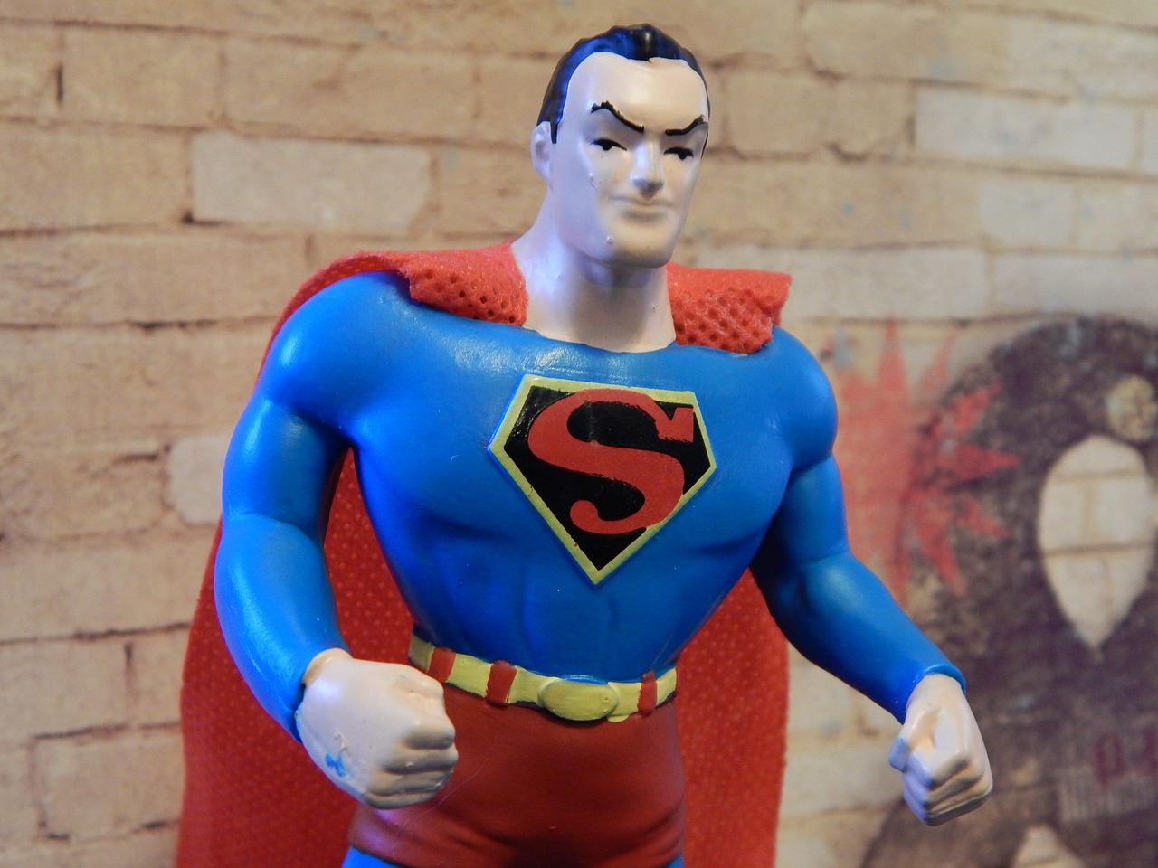 superman superhero toy free photo