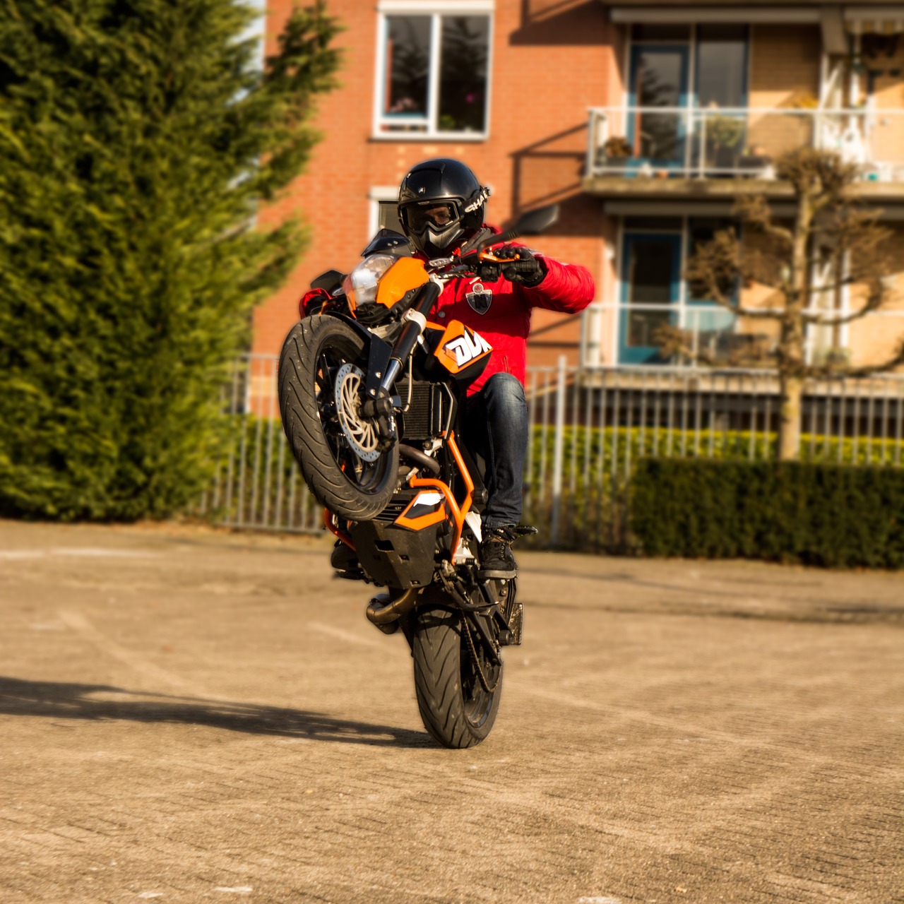 supermoto motor stunt free photo