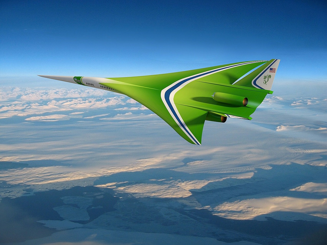 supersonic flight aircraft free photo