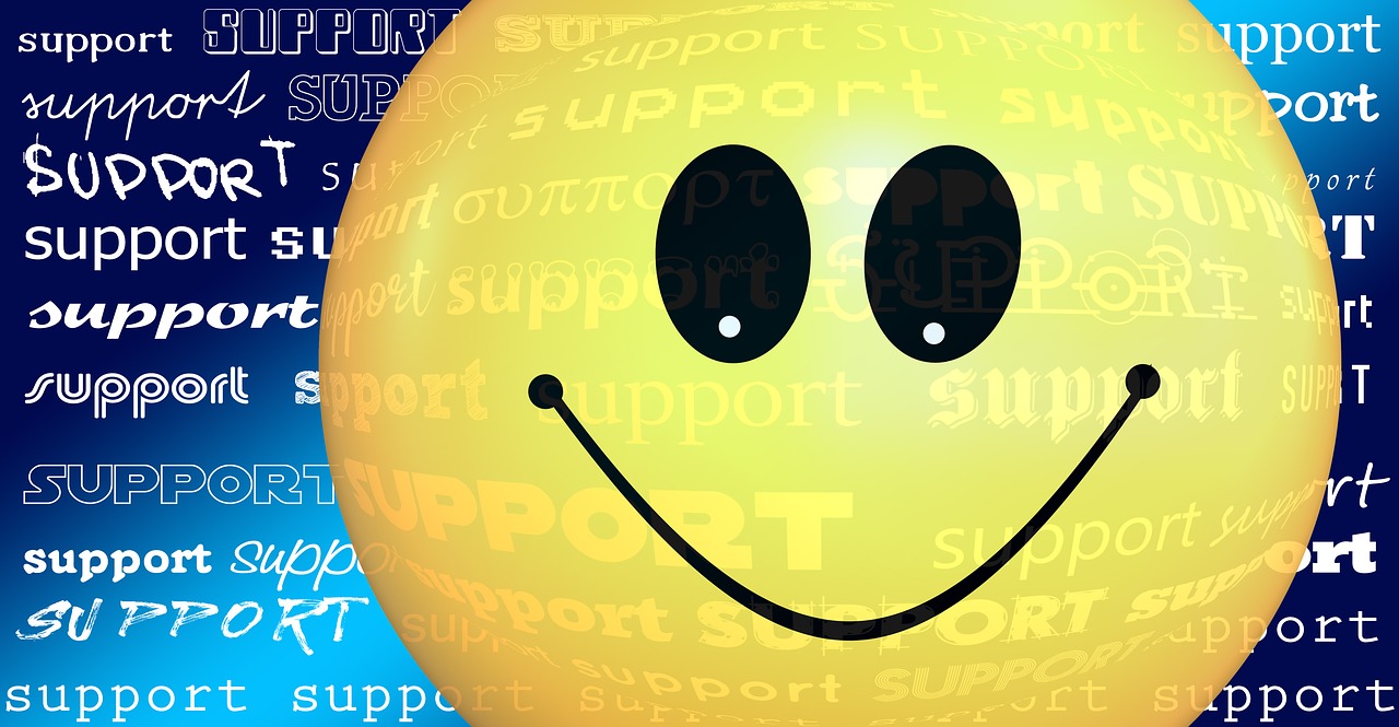 support smiley friendly free photo