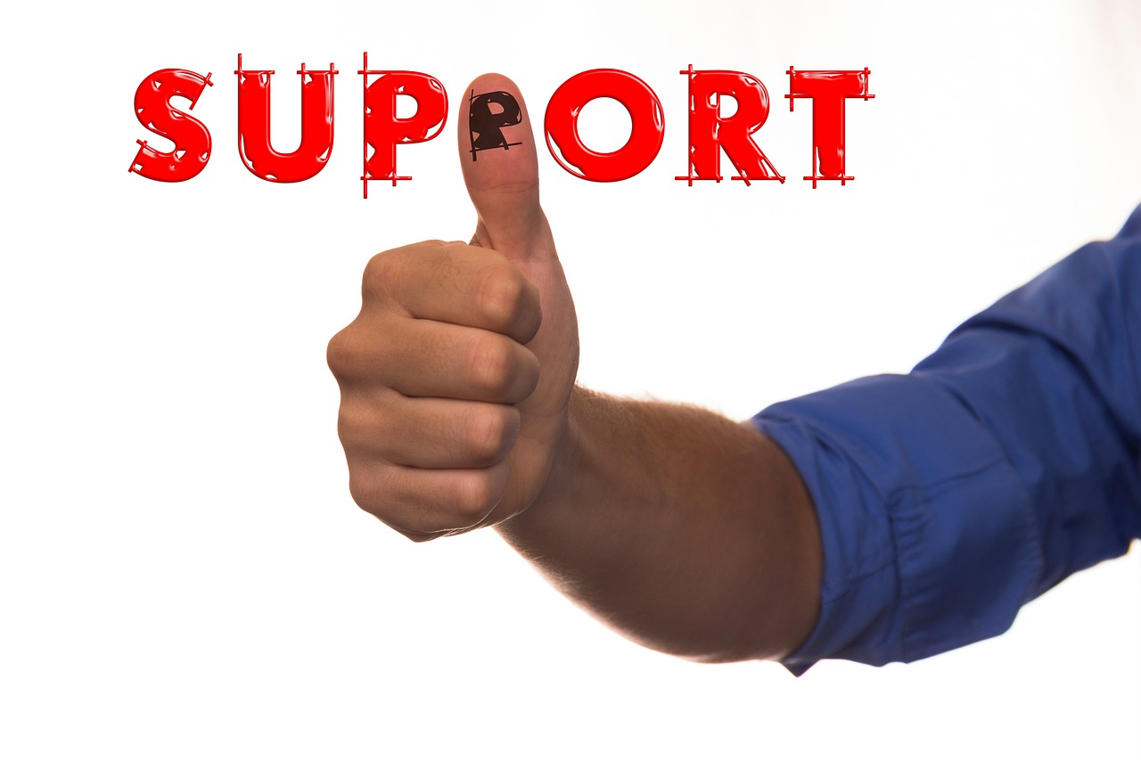 support thumb thumbs up free photo