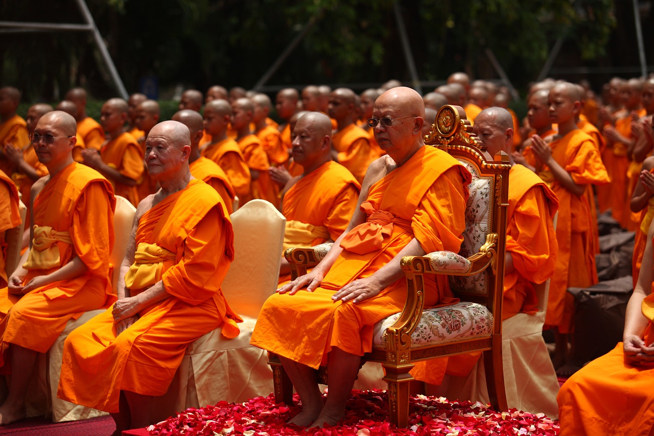 supreme patriarch temple buddhists free photo