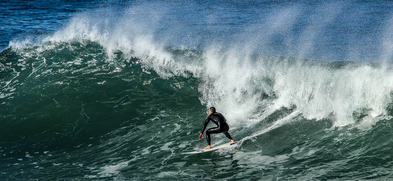 surf beach sea free photo