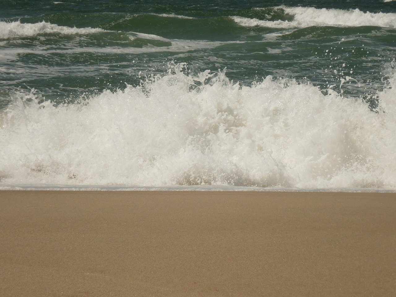 surf north sea sand beach free photo