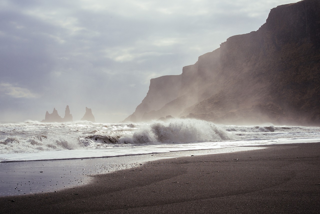 surf waves shore free photo