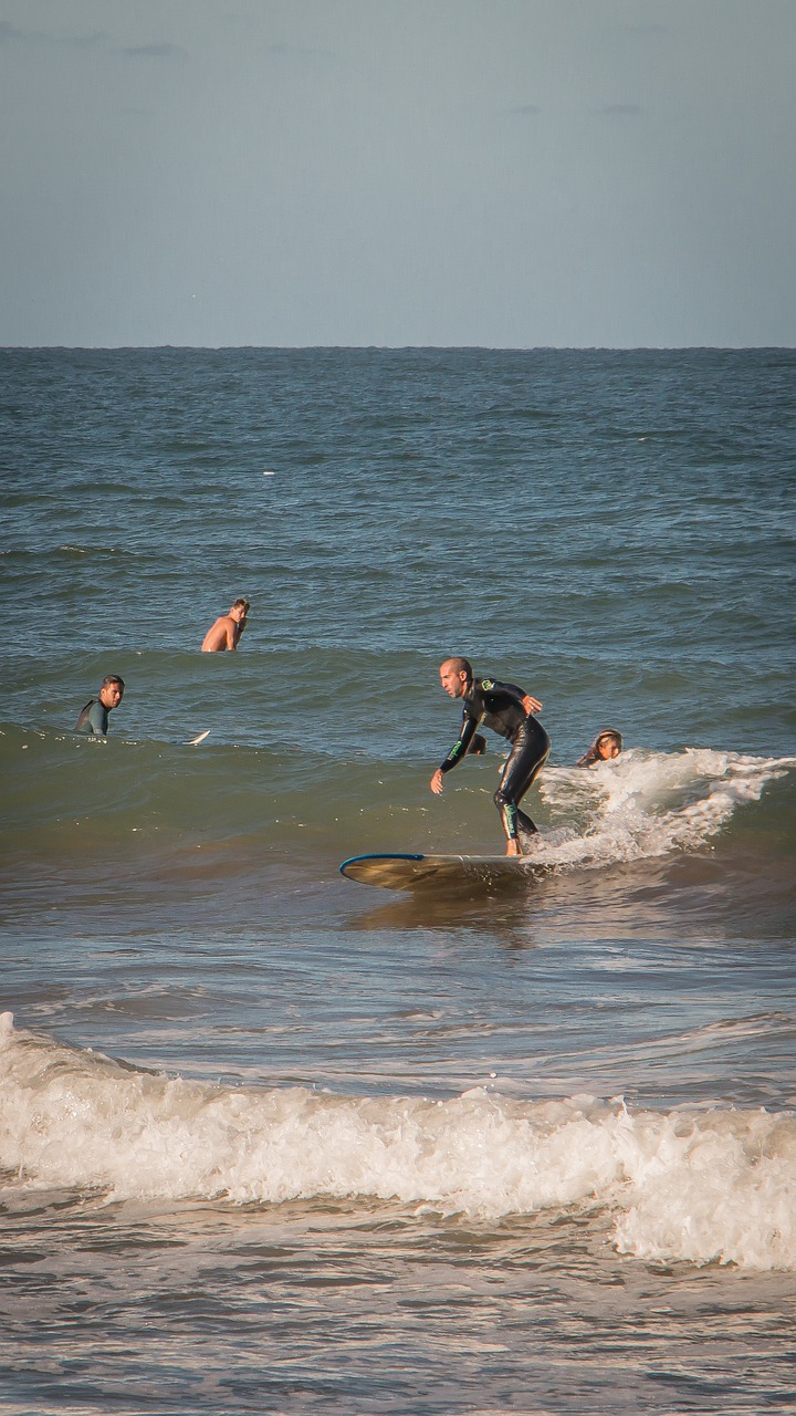 surf sea landscape free photo