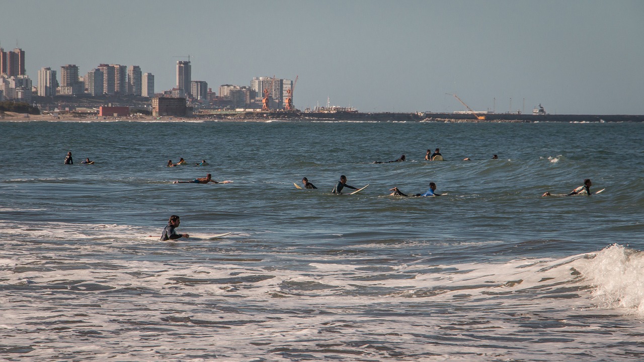 surf sea landscape free photo