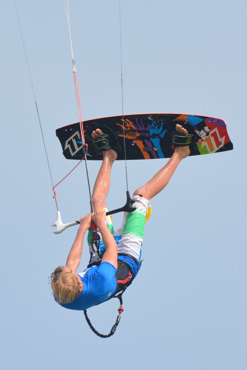 surf kite surfing man free photo