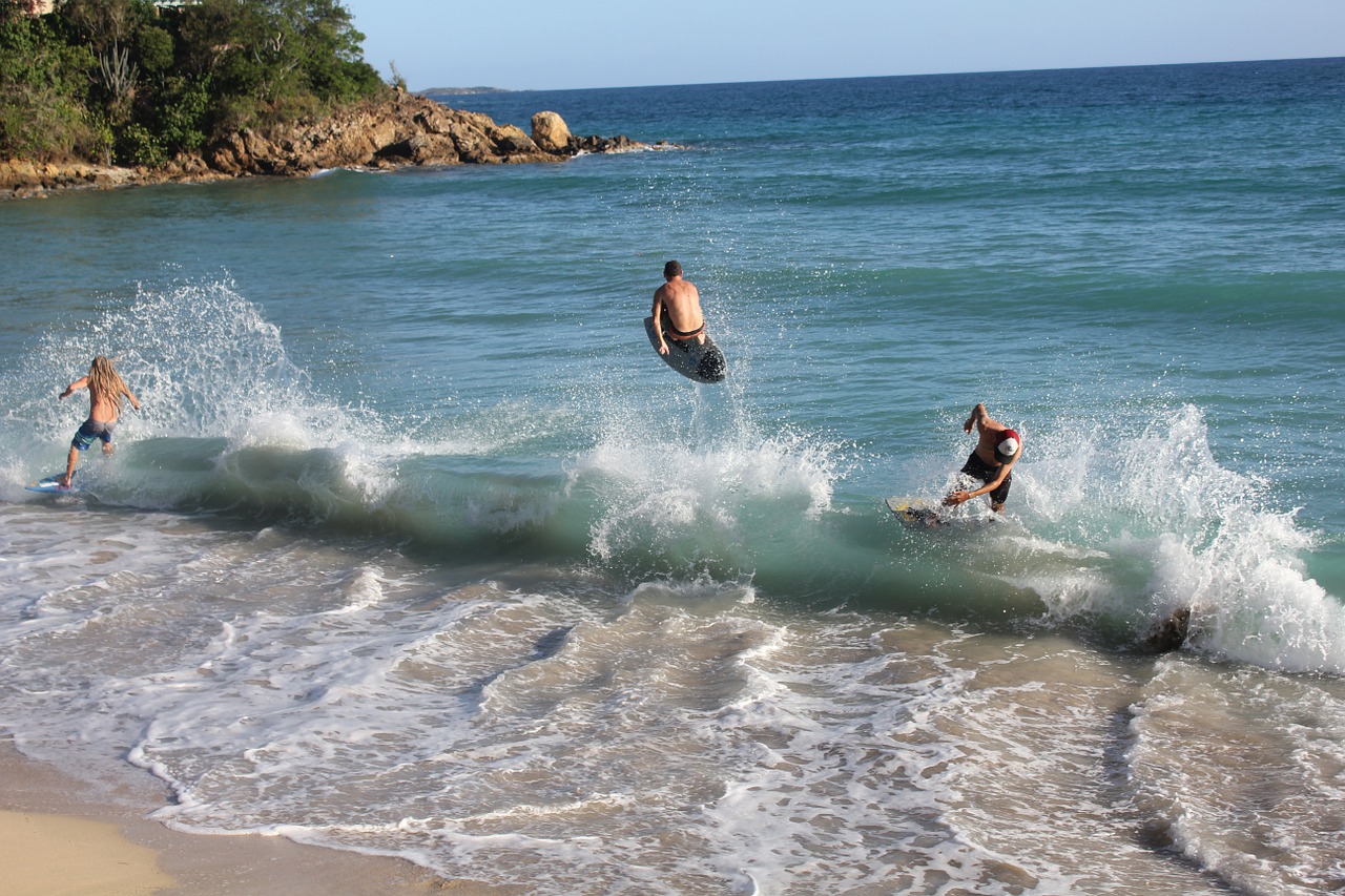 surf wake surfer free photo