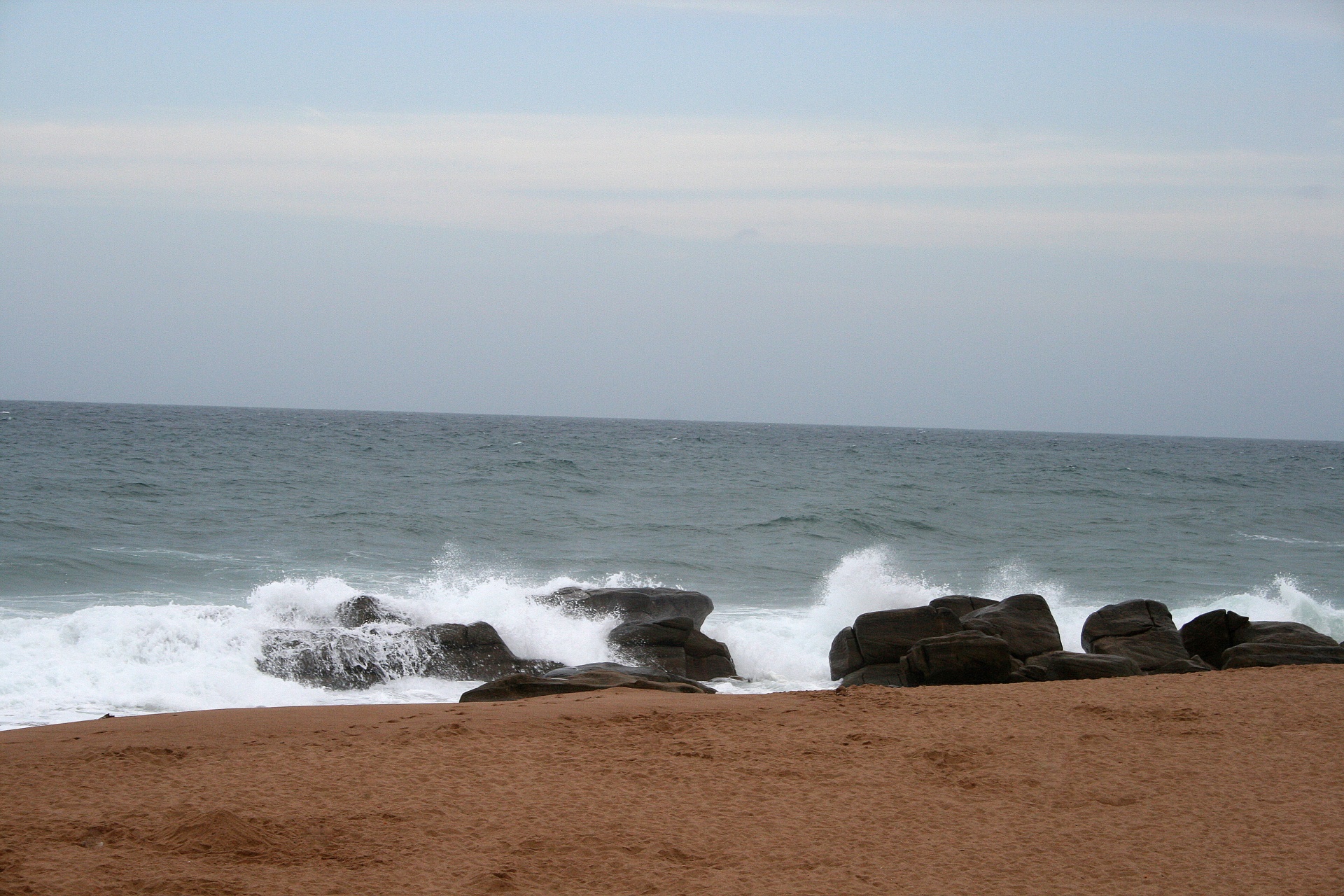 sea ocean rocks free photo