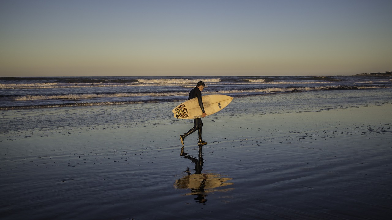 surfer mar del plata costa free photo