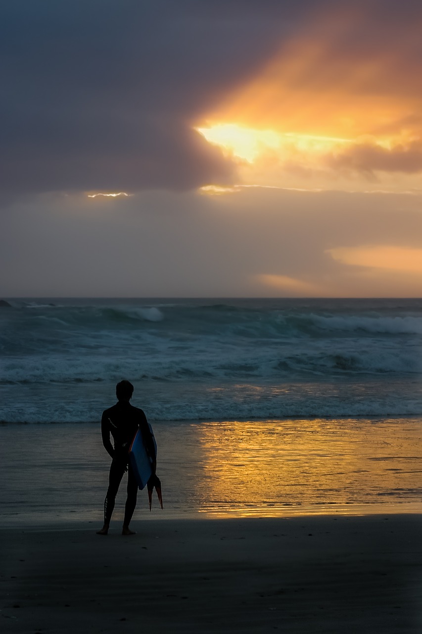surfer sunset one free photo