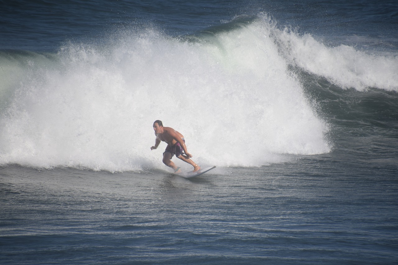 surfer waves gold coast free photo