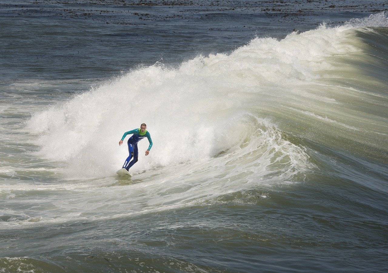 surfer wave water free photo