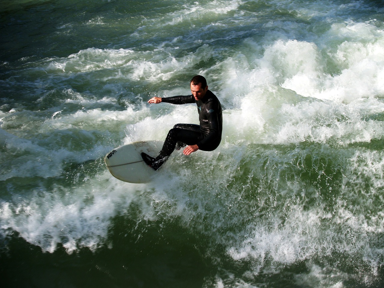 surfer wave water free photo