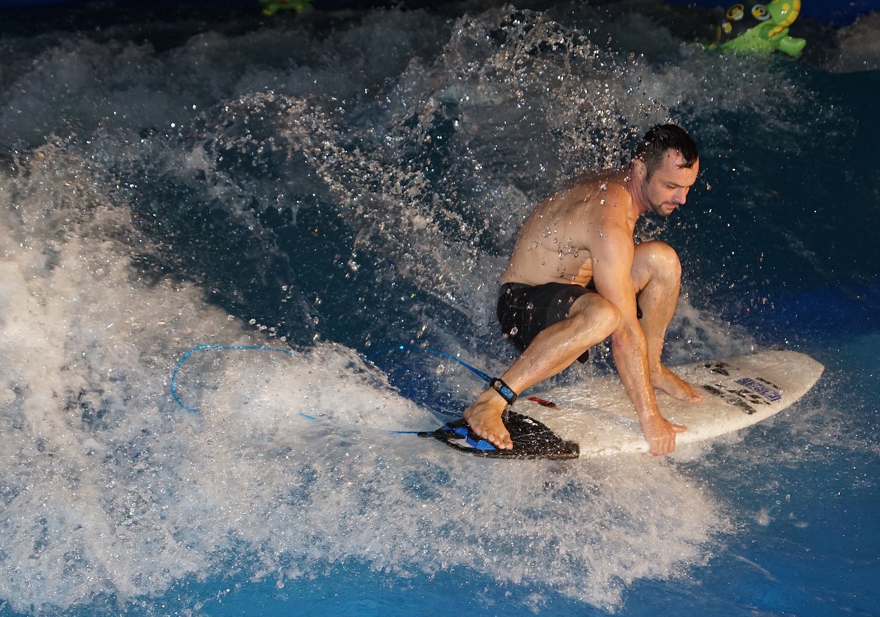 surfer surfboard wave free photo