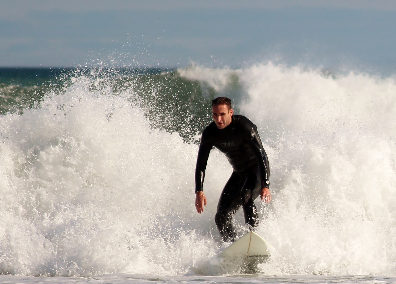 surfer surfboard water sports free photo