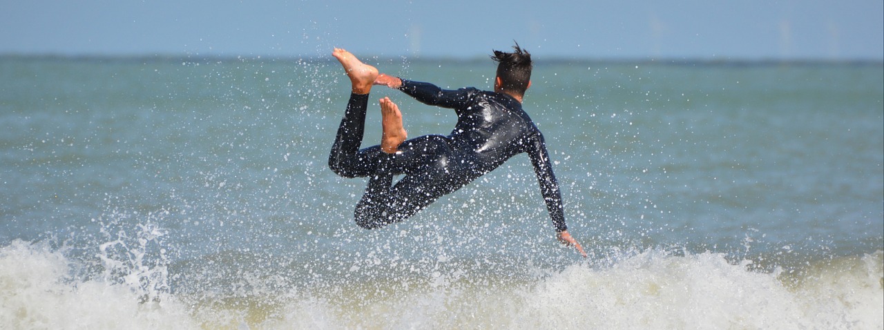 surfer waves man free photo