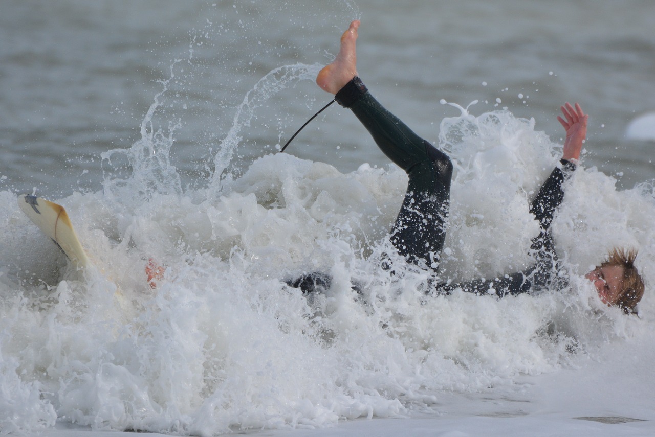 surfer waves man free photo