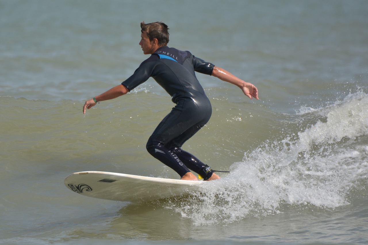 surfer waves man free photo