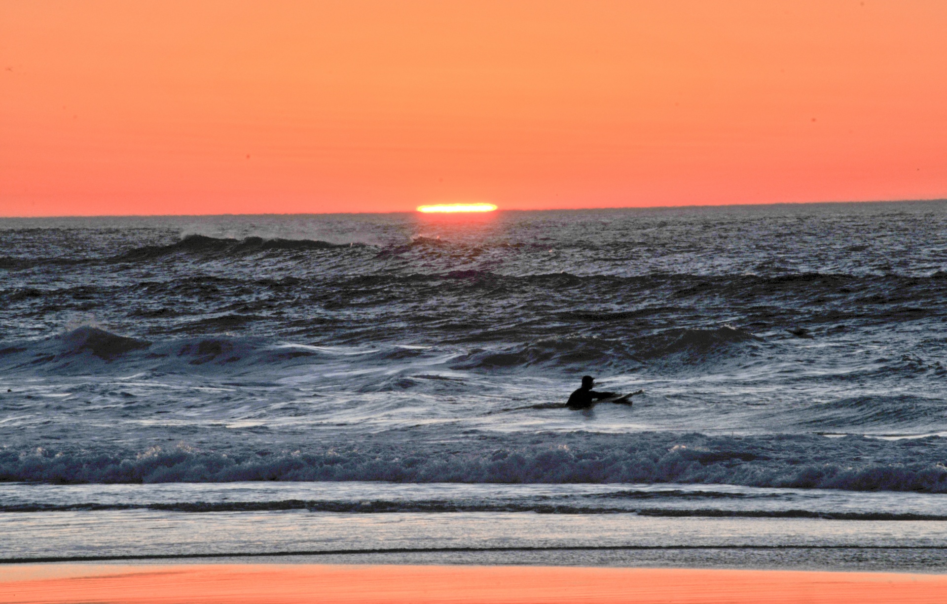 surfer surfing sunset free photo