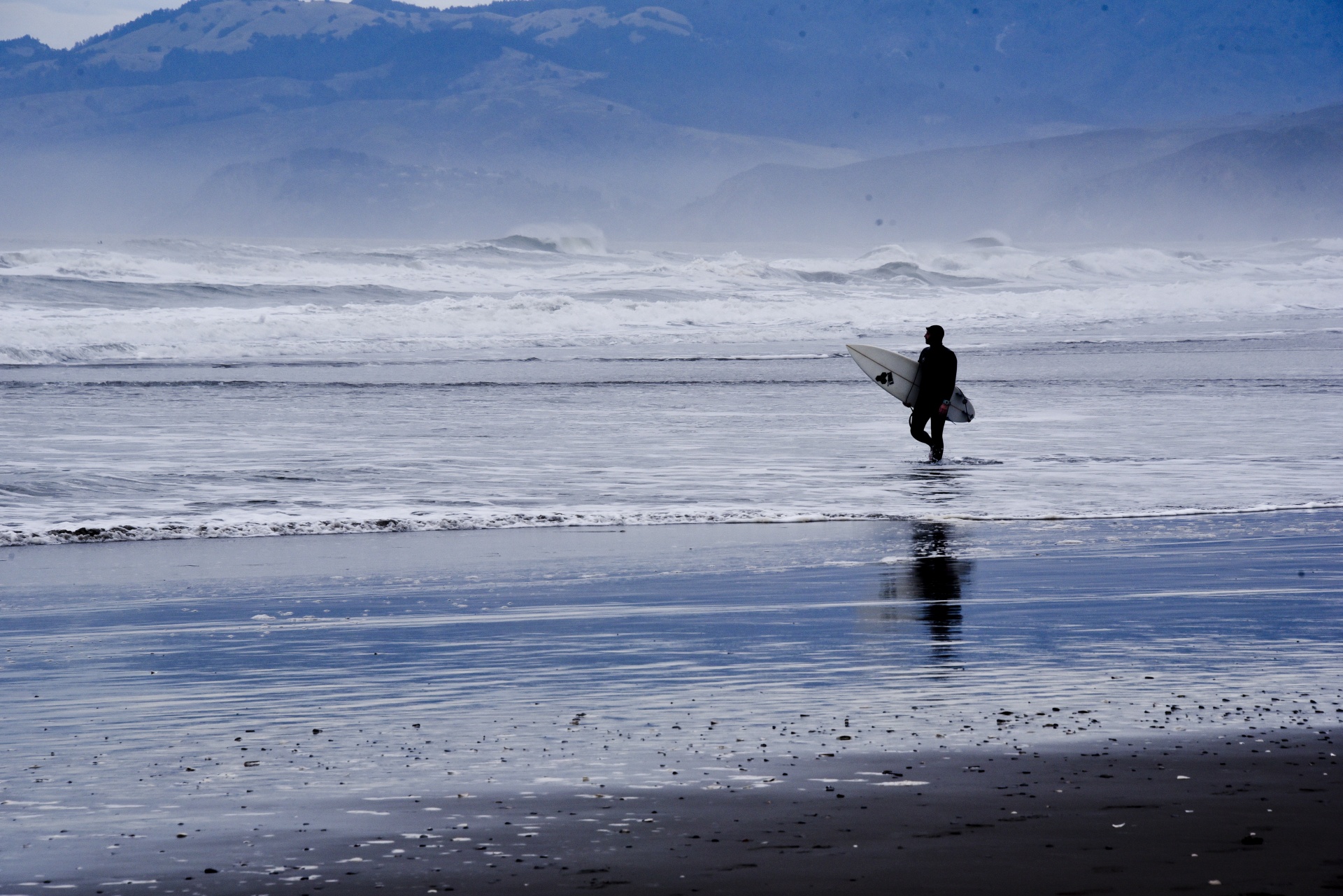 surfer beach ocean free photo