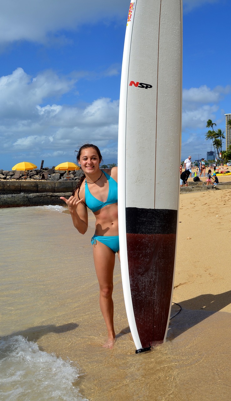 surfing hawaii sur free photo
